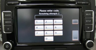 VW Radio Code Locked Screen