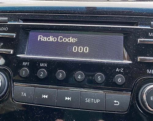 Nissan Radio Code Generator