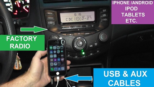 Using A USB To AUX Cable In Car Audio