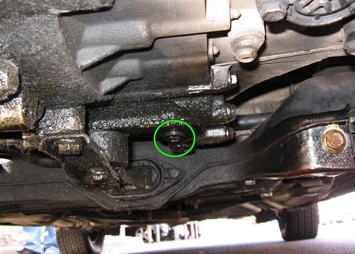 Golf Transmission Fluid Spot