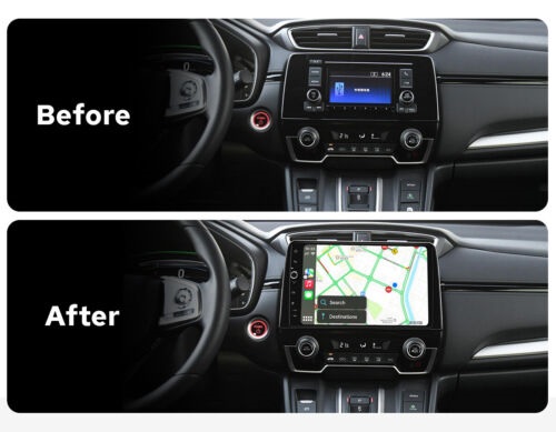 Before And After Honda CRV Head Unit Replacement