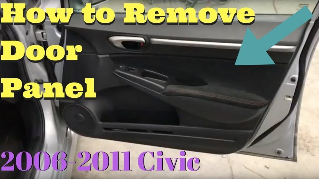 How To Remove The Door Panel On A Honda Civic