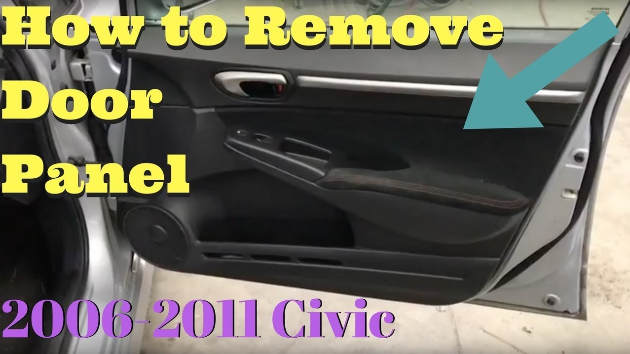 Remove The Door Panel On A Civic