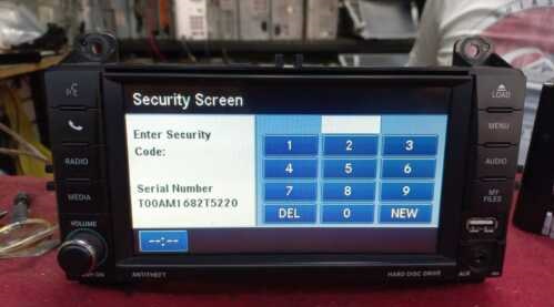 Jeep Radio Code Calculator