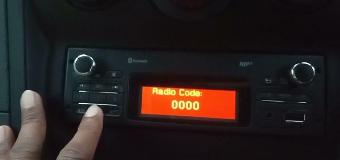 Mercedes Citan radio code