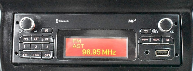 Mercedes Citan radio model